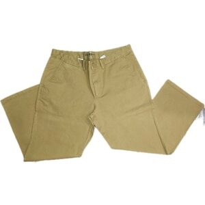 Old navy Men's Tobacco Brown Khaki Ultimate Loose pants 38W X 30L